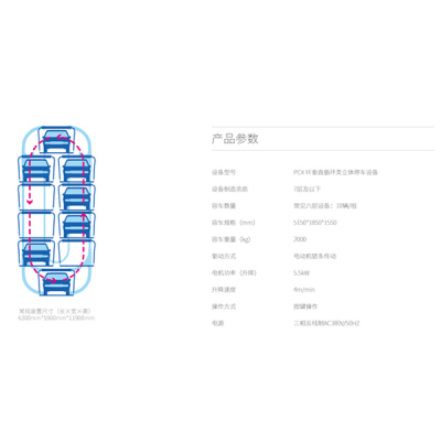 PCX-垂直循环类立体停车设备