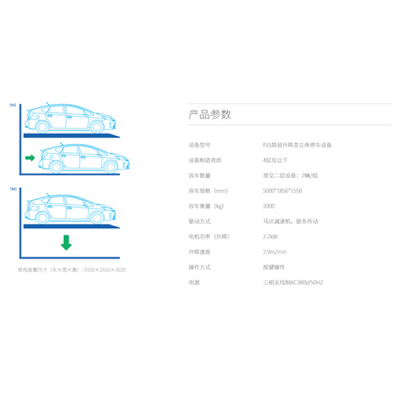 PJS-简易升降类立体停车设备
